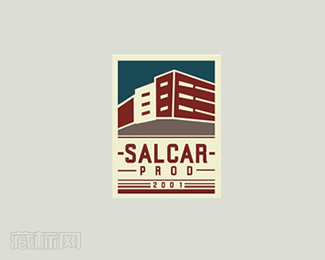 Salcar Prod房地产商标设计