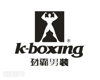 K-BOXING劲霸男装拳王标志
