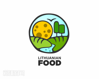 Lithuanian食品logo设计