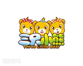 三只小熊精品店吉祥物设计