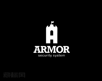 Armor安全系统商标设计