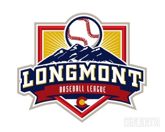 Longmont篮球协会logo设计图片