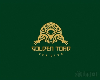 golden toad金蟾蜍标志设计