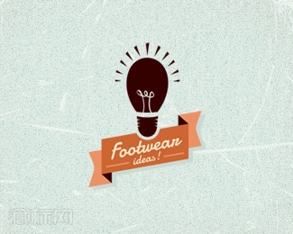 Footwear ideas鞋子创意工作室logo