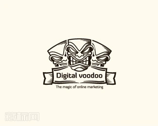 digital voodoo市场营销培训标志