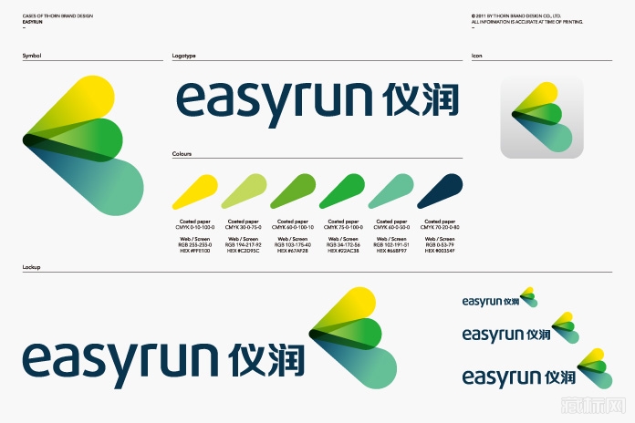 Easyru仪润机械贸易标志设计