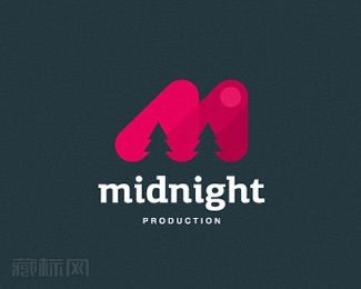 Midnight production伐木场logo图片