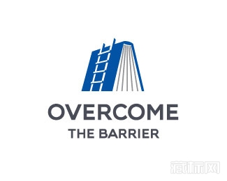 Overcome语言培训标志设计