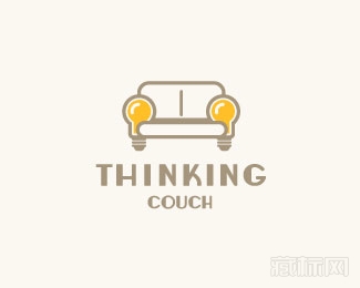 Thinking Couch沙发品牌标志设计