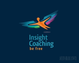 Insight Coaching飞人标志