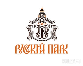 Russian park公园logo设计