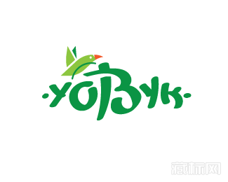 YOBYK鸟标志设计