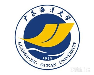广东海洋大学校徽图片含义【矢量图】