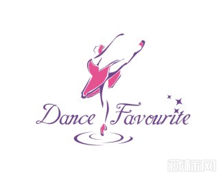 DANCE FAVOURITE舞蹈服饰logo设计