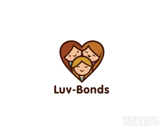 Luv-Bonds闺蜜logo设计