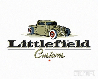 littlefield汽车修理厂logo