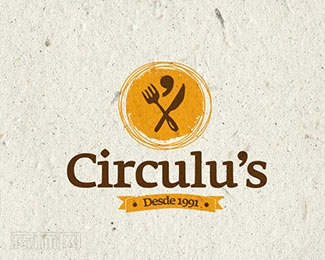 Circulu's餐馆logo设计