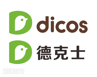 Dicos德克士logo设计含义【矢量图】