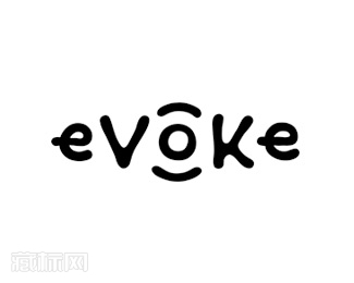 evoke电脑销售公司商标设计