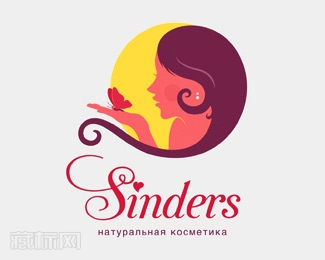 Sinders女装店商标设计