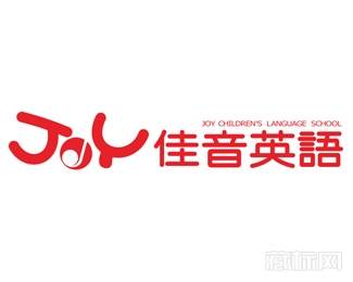 joy佳音英语学校logo设计