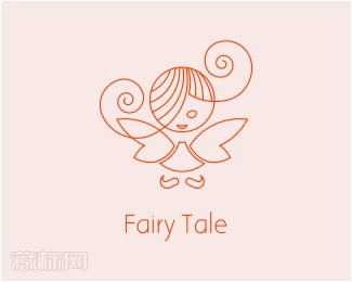 Fairy Tale美容院标志设计