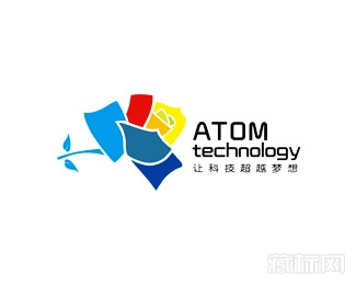 atom标志设计欣赏