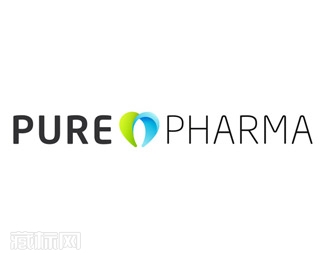 PurePharma保健品标志设计