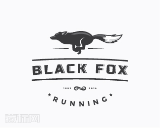 Black fox黑狐标志