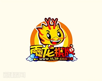 雨龙棋牌游戏logo