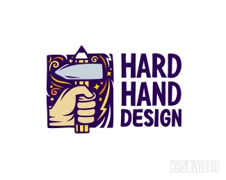 硬手设计Hard Hand Design标志