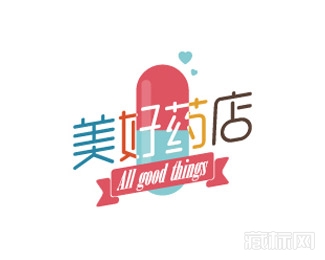 美好药店咖啡logo