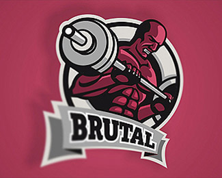 Brutal举重logo