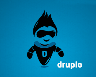 Druplo机器人标志