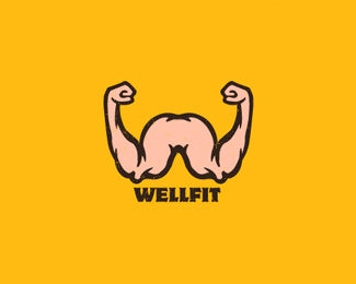 概念标志WELLFIT