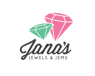 亚娜珠宝 珠宝店标志