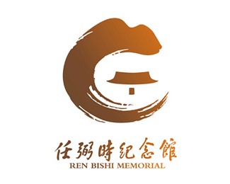 任弼时纪念馆馆标logo设计欣赏