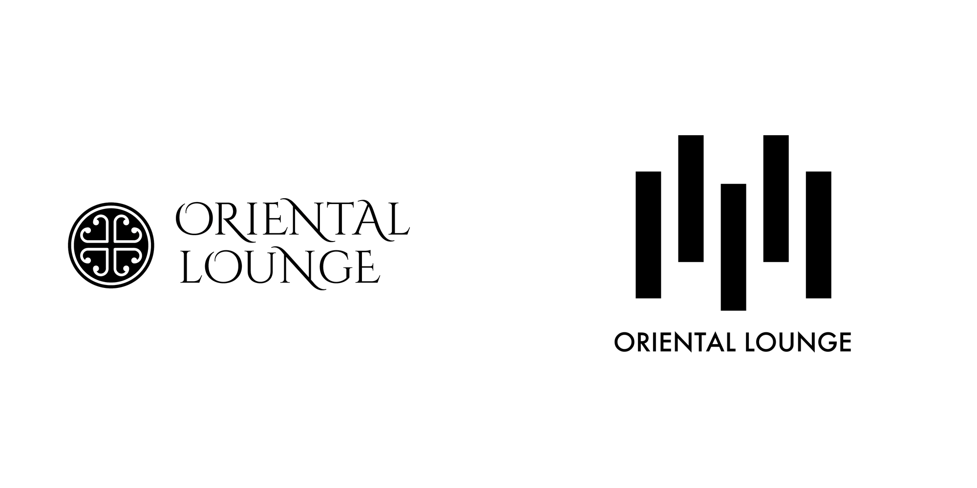 日本连锁餐厅新旧标志Oriental Lounge（2022年）