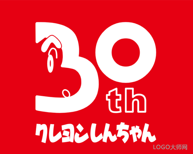 蜡笔小新发布30周年LOGO！