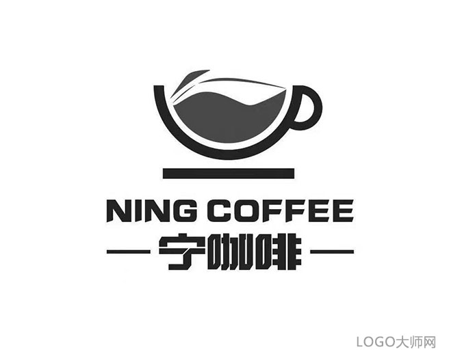 宁咖啡 NING COFFEE LOGO