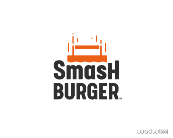 美国本土汉堡品牌Smashburger新LOGO设计