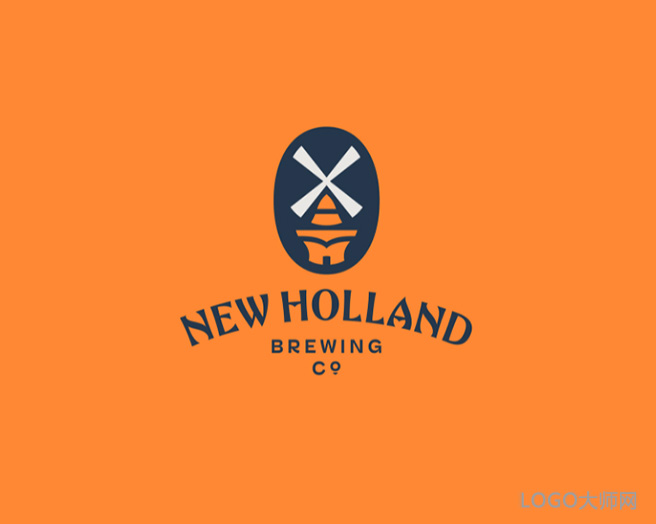 NewHolland纽荷兰机械公司LOGO设计