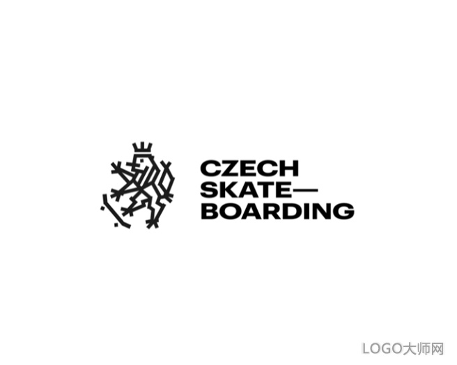 捷克滑冰品牌LOGO设计